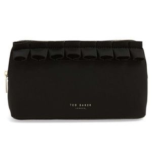 NWT Black Nylon Ted Baker Makeup Bag